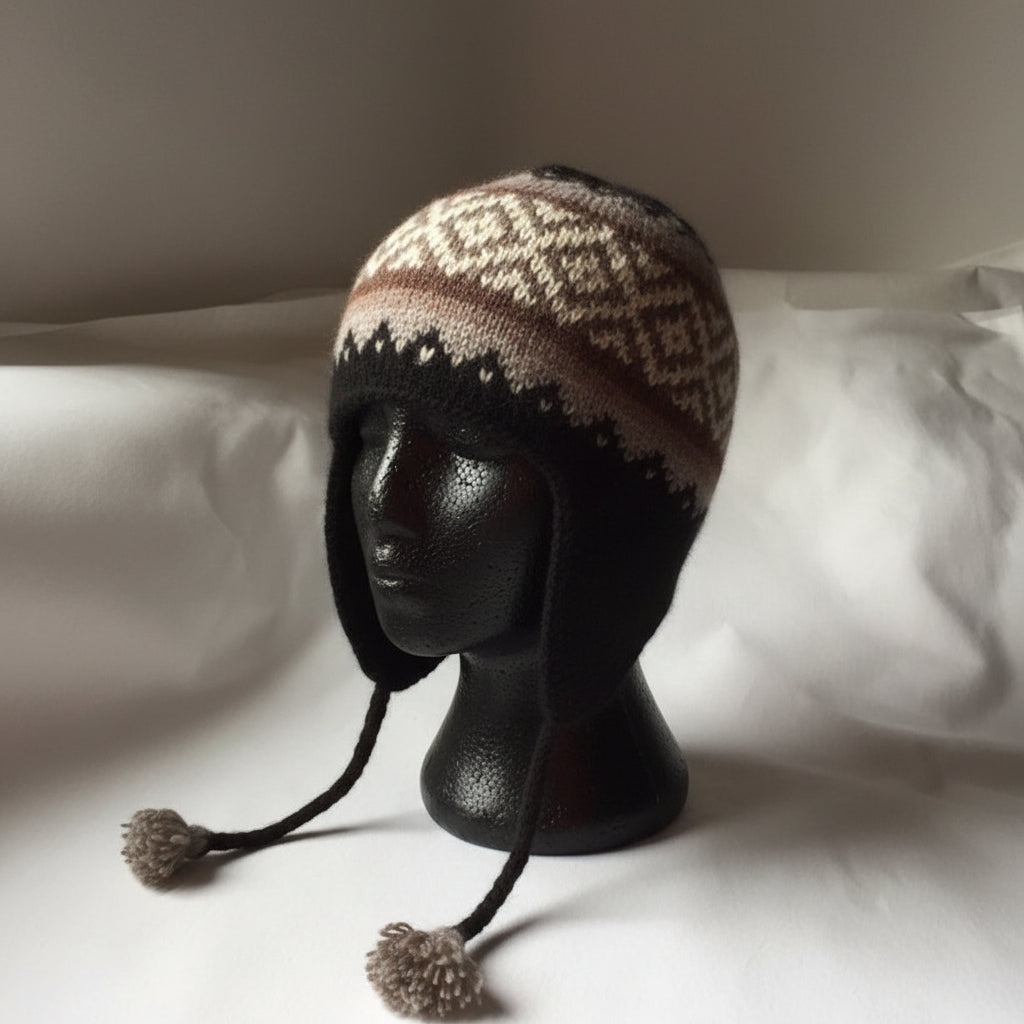 Alpaca Hat - Hand Crafted Reversible