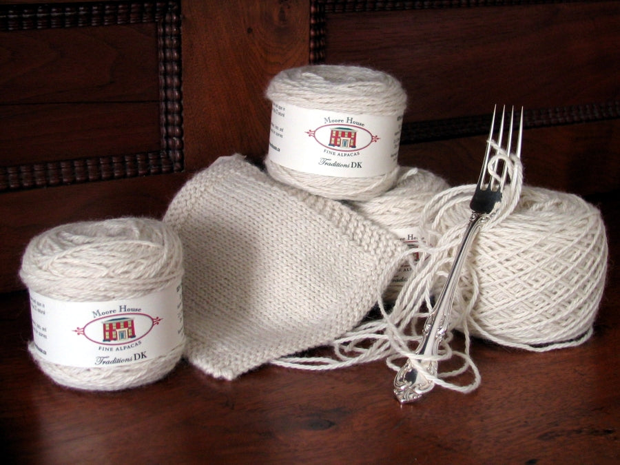 Alpaca Yarn - Traditions DK, Natural