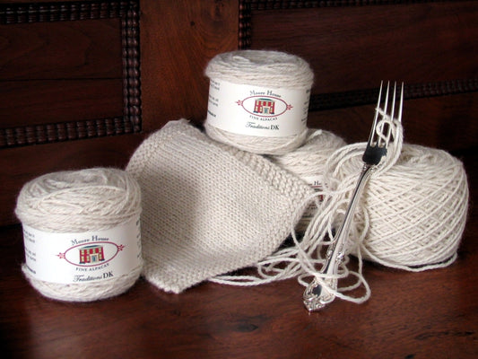 Fil d'alpaga - Traditions DK, Naturel