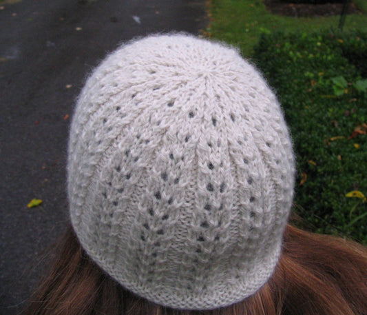 Alpaca Paca Pac - Eyelet Lace Cap