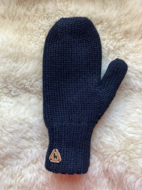 Alpaca Mittens - Heavyweight Reversible
