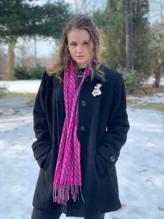 Alpaca Scarf - Baby Alpaca Jewel Weave