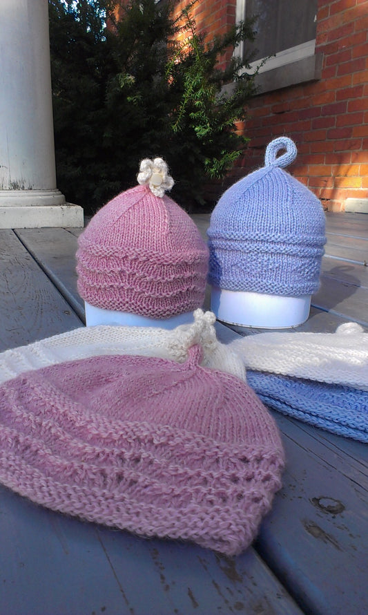 Alpaca Paca Pac - Loopy Flower Power Baby Hat