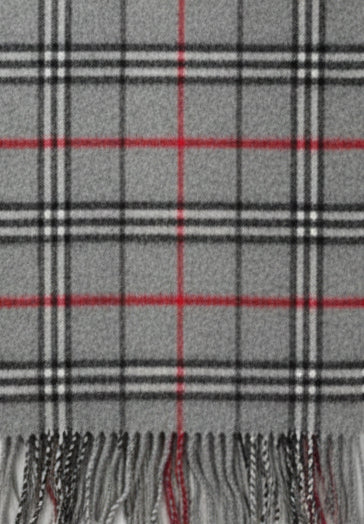 Alpaca Scarf -  Plaid Baby Alpaca
